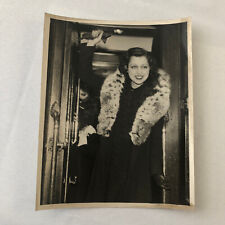 Press Photo Photograph Actress Travels to Hollywood Francis Dean 1933 LNA Photo
