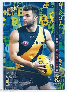 2016 Select Footy Stars Hot Numbers (HN110) Ben LENNON Richmond - Picture 1 of 1