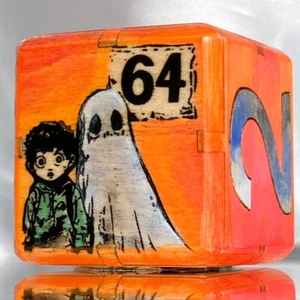 Phantom Playtime - Where Shadows Come to Life - Backgammon Doppelwürfel - 36 mm - Bild 1 von 9