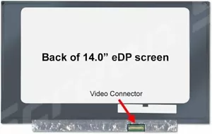 Pantalla para portátil 14" B140XTN07.3 HD LED LCD para HP Compaq PAVILION 14-CE0010CA - Imagen 1 de 3