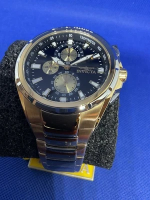 Invicta Sea Vulture Reserve gold/black mod 47822 men’s wristwatch - image 1 of 4