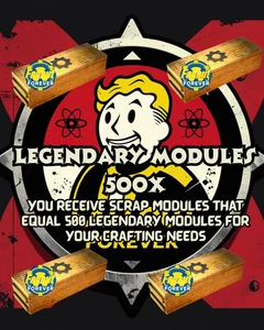 Fallout 76 [PC] Módulos Legendarios X500 (21 Chatarra 4 ⭐️) - Imagen 1 de 2