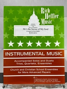 Rich Heffler Music He's the Savior of My Soul Clarinet Sheet Music - Picture 1 of 4