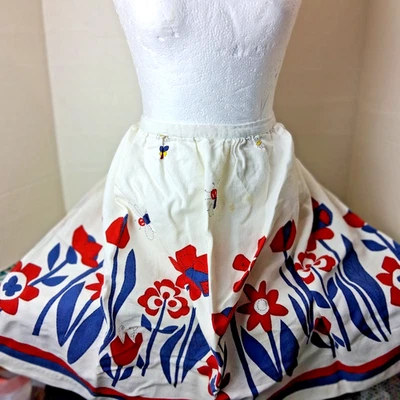 Delantal Cintura con Pocas Manchas Country, Corbata en Cintura. Foto 1 de 3