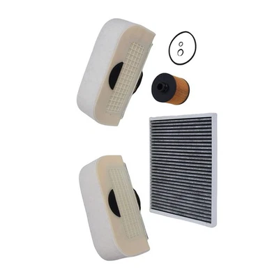 Oil Filter ＆ Air Filter & AC Filter Kit For Bentley Bentayga W12 2017-2023 Foto 1 de 4