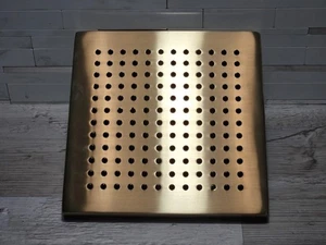 8" Linear Square Single-Function Raincan Duschkopf 83341-GL - Bild 1 von 4