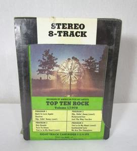 American Pick Hit Artists Top Ten Rock 1978 Vol 1 8 Track Tape NEW SEALED - Picture 1 of 7