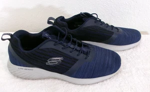 Skechers 52504W Herren Marine Weite Passform Slipper Bounder Oxford Sportschuhe 10,5 - Bild 1 von 8