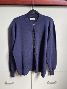 Regatta Pure Wool Cardigan, Fine And Soft Sz M - Picture 1 of 8