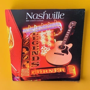 Nashville | 2025 12x24" Monthly Square Wall Calendar | Plastic-Free - Picture 1 of 7