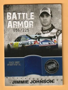2010 PRESS PASS STEALTH JIMMIE JOHNSON BATTLE ARMOR RACE-USED SHEET METAL #D 225 - Picture 1 of 2