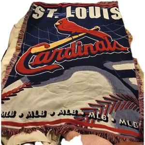 Vintage St. Louis Cardinals Wandteppich Decke Überwurf MLB Baseball Northwest Com.  - Bild 1 von 6