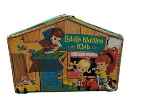 Vintage 1965 Mattel Liddle Kiddle Klub Club House Playset custodia da trasporto - Foto 1 di 9