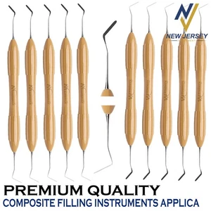 Applica Dental Composite Filling Instruments Restorative Silicone Handle CE - Picture 1 of 6