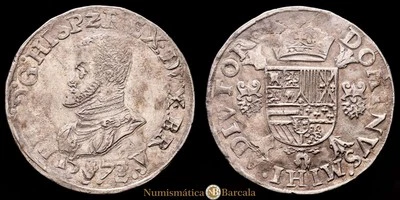  Felipe II Escudo (33,36g) 1572 Amberes VTI-1199 MBC+ - Image 1 of 4