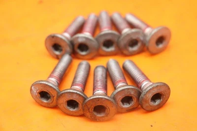 2022-2024 KAWASAKI NINJA ZX6R 636 OEM FRONT BRAKE ROTOR BOLTS DISC HARDWARE - Image 1 of 4