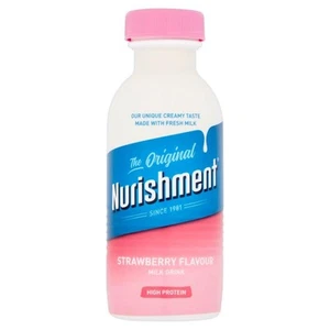 Nurishment Original Strawberry Flavour Milk Drink 330ml x 3 Pack - Picture 1 of 1