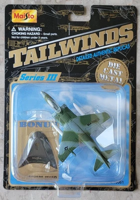 Maisto Tailwinds Serie III 1999 fundido a presión militar AV-8B Harrier Marines Fighter Foto 1 de 4