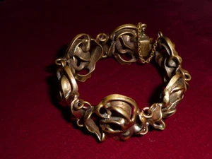 DESIGN BRONZE ARMBAND BRACELET FINLAND 60er / 70er Jahre - Picture 1 of 1