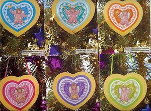 **DAINTY ANGEL ORNAMENT PATTERNS-7 DESIGNS**CROSS STITCH PATTERN ONLY** - Picture 1 of 2