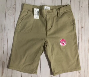 Children’s Place Girls Lt. Tan Beige Shorts School Uniform Stretch NWT Size 12/T - Picture 1 of 5