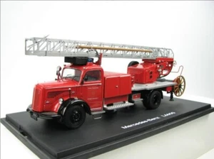 1/43 VERY RARE MERCEDES-BENZ L6600 DL30 FEUERWEHR RASTATT 1950 SCHUCO 03091 - Picture 1 of 1