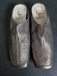 LIZ CLAIRBORNE - LEATHER SLIDES SZ. 7.5 M - Picture 1 of 6