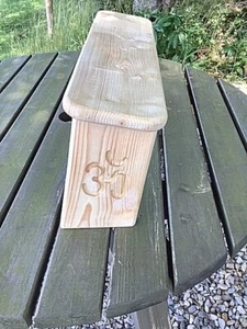 Om Symbol Klappmeditation/Gebetshocker - Bild 1 von 4