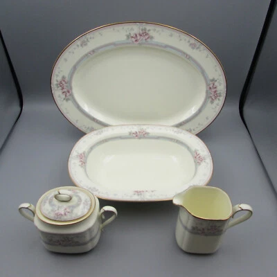 Noritake Fine Bone China MAGNIFICENCE 4pc Serving Set - Image 1 of 4