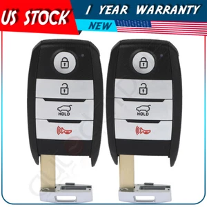 2 Remote Car Key Fob for Kia Sportage 2016 2017 2018 2019 TQ8-FOB-4F08 4 Buttons - Picture 1 of 6