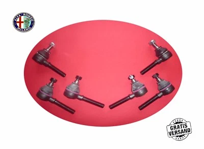 6X TIE ROD END JOINT SET SPIDER ALFA ROMEO 105/115 GIULIA GT BERTONE 63-94 - Image 1 of 4