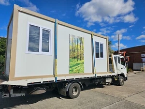 Portable Modular House Container Home Cabin Granny Flat Studio Office Site Shed - Picture 1 of 9