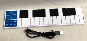 Korg Nano Key MIDI Keyboard USB White Slimline Vintage Pre-owned From Japan - Picture 1 of 13