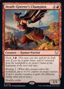 MTG | Death-Greeter's Champion | 0030 | (NM) | Commander: March of the Machine  - Picture 1 of 1