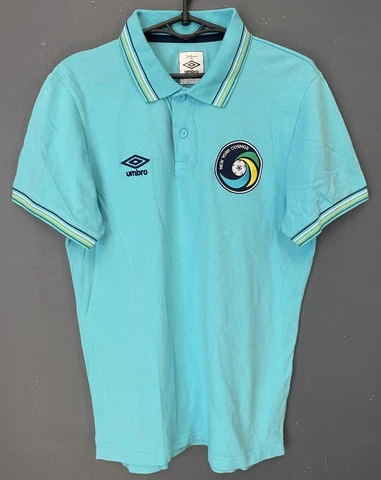 UMBRO MEN'S FC NEW YORK COSMOS POLO SOCCER FOOTBALL SHIRT JERSEY MAILLOT SIZE M Cover