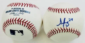 ALEX REYES SIGNED OMLB BASEBALL ST LOUIS CARDINALS 1ST ROUND AUTOGRAPH COA J5 - Picture 1 of 1