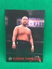 KAZUO YAMAZAKI NEW Japan Pro wrestling Cards  1998 BANDAI  Japan