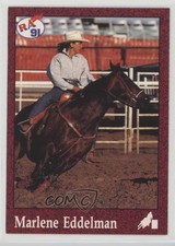 1991 Rodeo America Pro Rodeo Cards Set B Marlene Eddelman #92