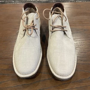 Kenneth Cole REACTION Men's Size 10 Dress Shoes Gray Soft Brushed Leather 1401 - Picture 1 of 11