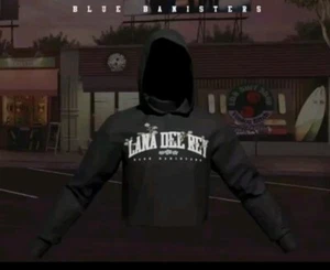 Lana Del Rey Crop Top Hoddie selbstbetitelt nicht mehr erhältlich Größe XL - Bild 1 von 2