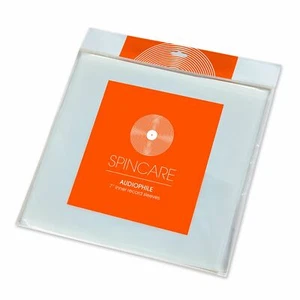 25 x 7" Inch Inner Vinyl Record Sleeves For Singles & 45s | SPINCARE AUDIOPHILE - Afbeelding 1 van 6