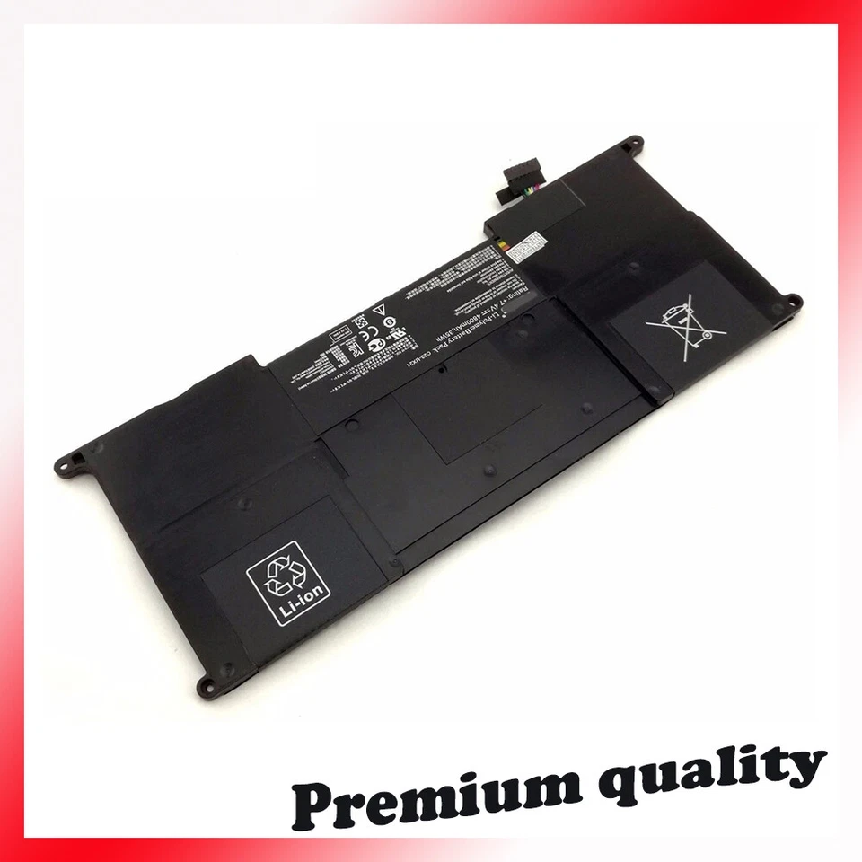 Nova bateria C23-UX21 4800mAh/35Wh para ultrabook Asus ZenBook UX21 UX21A UX21E - Imagem 1 de 1