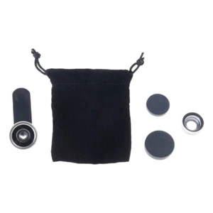 3 In 1 Wide Angle Macro Fish Eye Lens Phone Camera Lens Universal Camera Lens - Zdjęcie 1 z 12