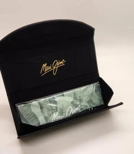 MAUI JIM TRIFOLD EYEGLASSES / SUNGLASSES CASE WITH CLOTH -- AUTHENTIC