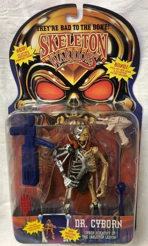1994 Playmates Skeleton Warriors DR. CYBORN W/Acid Blaster - Mini Poster #8509 Cover