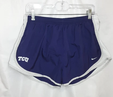 Nike Dri-Fit TCU Horned Frogs Tempo Running Shorts Women's Size XL - lil9 Cover