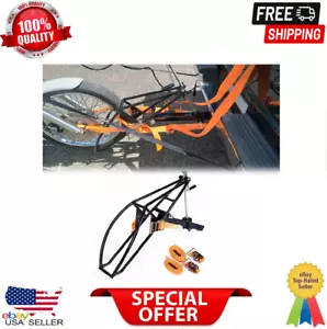 Motorcycle Receiver Hitch Hauler Trailer Tow Dolly Rack Carrier US Stock - Foto 1 di 8
