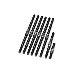 Jconcepts Fin Titanium Turnbuckle Set of 8 for RC10T Truck Stealth Black 28282 - Picture 1 of 1