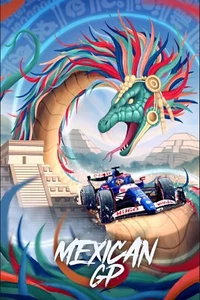 Mexican Grand Prix 2024 Formula 1 Racing Legend Poster Giclée New UV Print Rare - Picture 1 of 3
