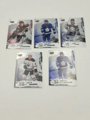 2020-21 Upper Deck Series 2  Rookie Class Victor Soderstrom Liam Foudy - Image 1 of 4